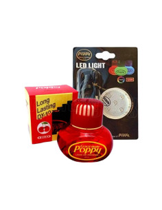 Kit Ambientador Poppy Original + Base LED Multicor