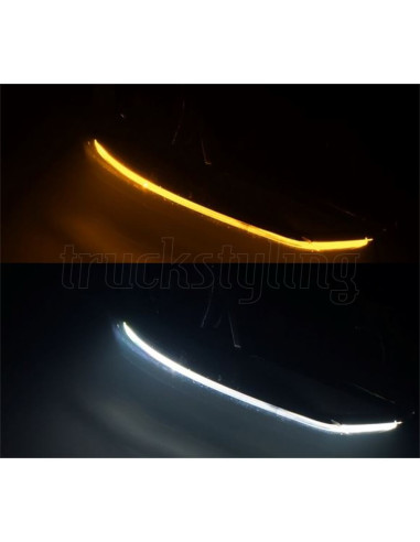 Luz Diurna LED Dupla + Estroboscópica Scania R/S 2016