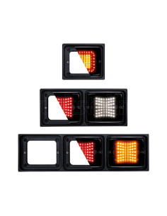 Moldura Farolins Strands Dark Knight Quadrados