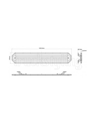 Ponte Luminoso LED 1223mm