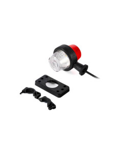 Farolim Balizagem LED Retro Fristom Branco-Vermelho 2