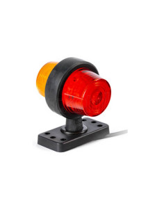 Farolim Balizagem LED Retro Fristom Laranja-Vermelho