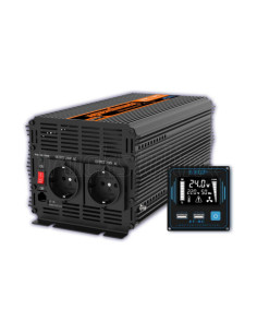 Transformador EDECOA 1500W Onda Pura 24V