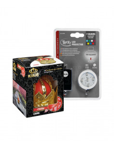 Kit Ambientador Coroa 50ml + Base LED 2