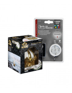 Kit Ambientador Coroa 50ml + Base LED